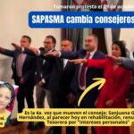 SAPASMA cambia otra vez Consejeros y destapa crisis de Tesorera; reciclan a personajes ‘a modo’