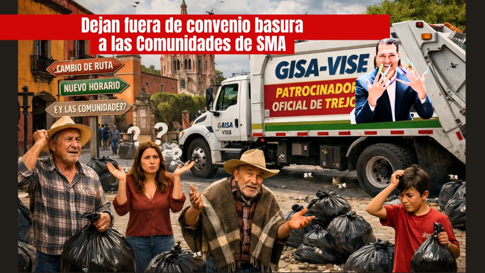 Cambia recolección de basura en SMA; Comunidades quedan en manos de Servicios Públicos