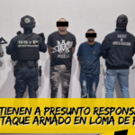 Detienen a presunto autor del ataque armado en Loma de Flores