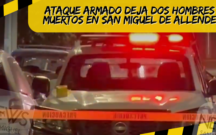 Madrugada violenta en San Miguel: ataque armado deja dos hombres sin vida en comunidad
