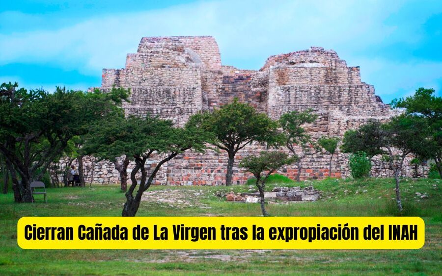 Cierran Cañada de la Virgen por bronca legal del INAH; visitantes se quedan con las ganas