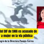 Acusan a empleado del DIF de San Miguel de Allende de golpear a una mujer en vía pública; seria consuegro de la Directora