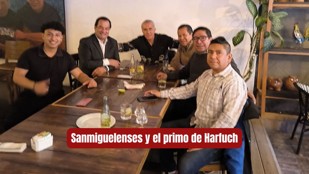 Carlos García visita San Miguel de Allende; pide a ex funcionarios y empresarios, ‘Info Enjambre’ del terruño