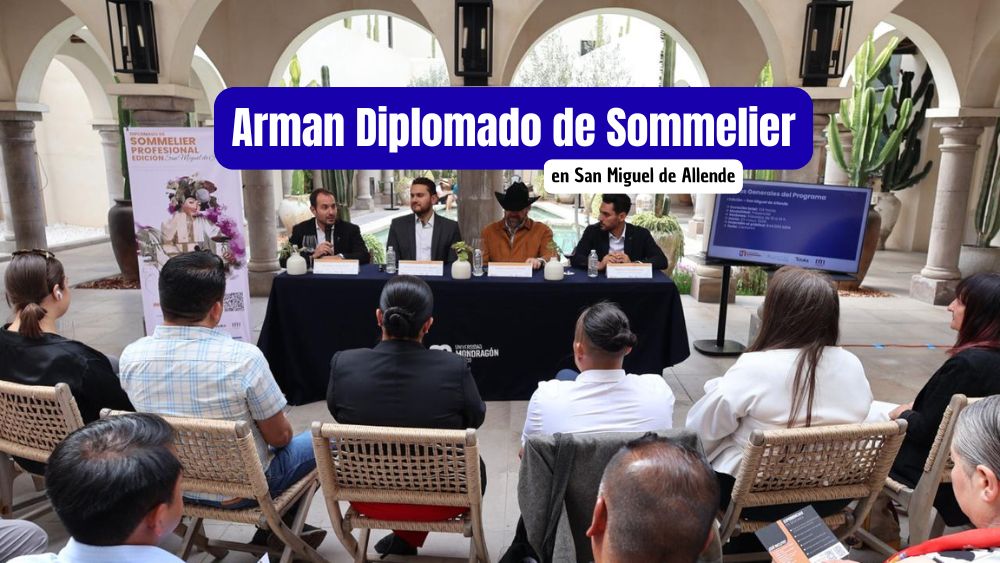 San Miguel de Allende eleva la copa: lanzan Diplomado de sommelier
