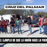 Cruz del Palmar se hizo su propia avenida: inauguran la calle Revolución tras años de olvido