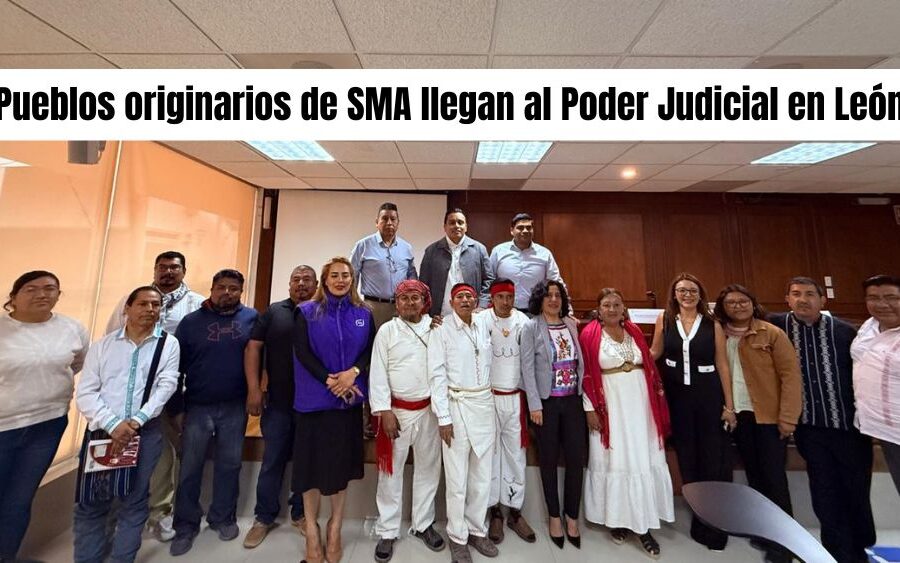 Pueblos originarios de San Miguel de Allende exigen justicia que sí se sienta
