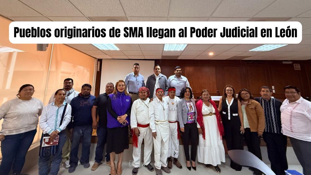 Pueblos originarios de San Miguel de Allende exigen justicia que sí se sienta