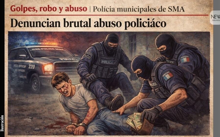 Golpes, robo y abuso: joven denuncia brutal abuso policial en San Miguel de Allende
