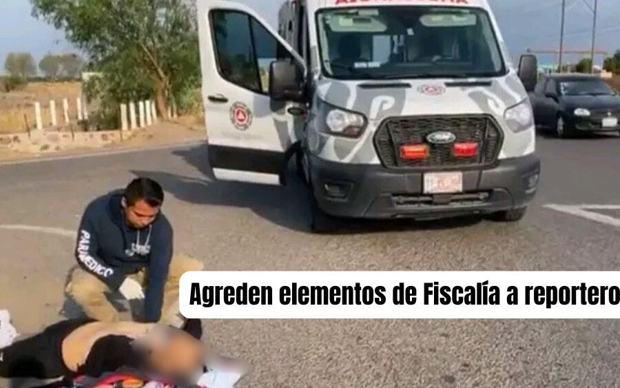 Golpean a reportero en cobertura en Juventino Rosas; Fiscalía abre investigación