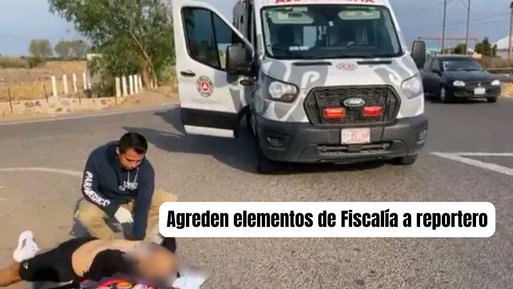 Golpean a reportero en cobertura en Juventino Rosas; Fiscalía abre investigación