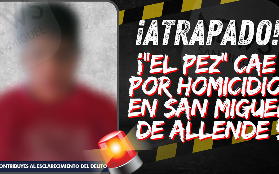 !Homicidio: cae “El Pez” en San Miguel!