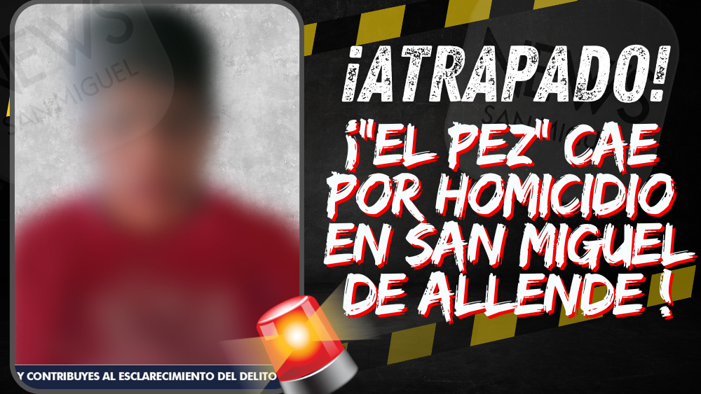 !Homicidio: cae “El Pez” en San Miguel!