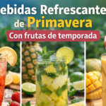 Bebidas refrescantes: recetas con frutas de temporada