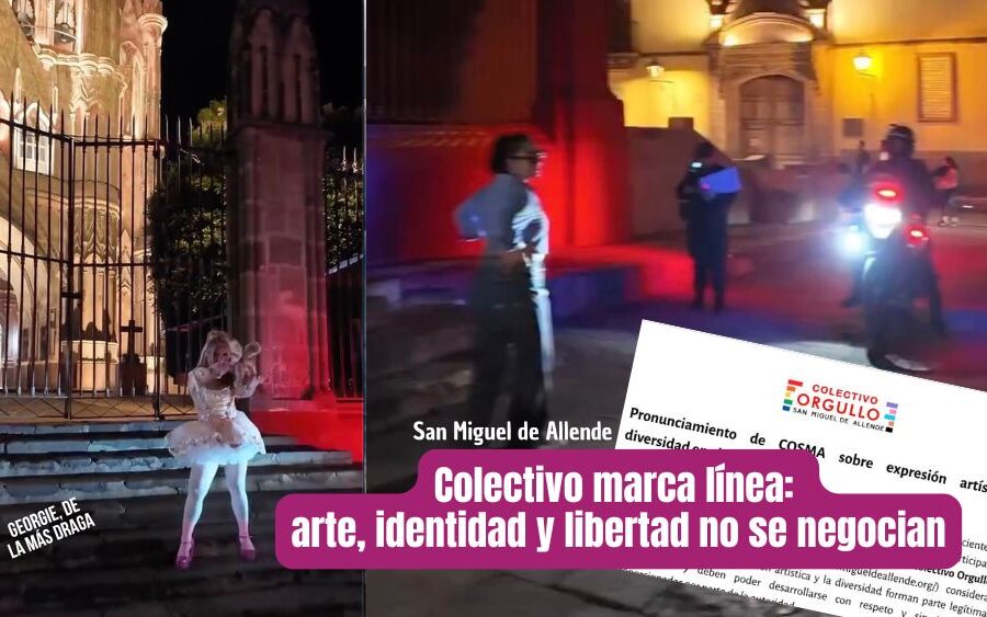 Colectivo del Orgullo alza la voz: diversidad y arte no se negocian en San Miguel de Allende