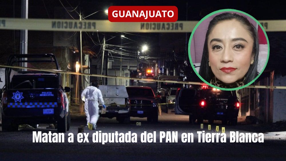 Balas silencian a Diputada federal del PAN en Tierra Blanca; crimen sacude a Guanajuato
