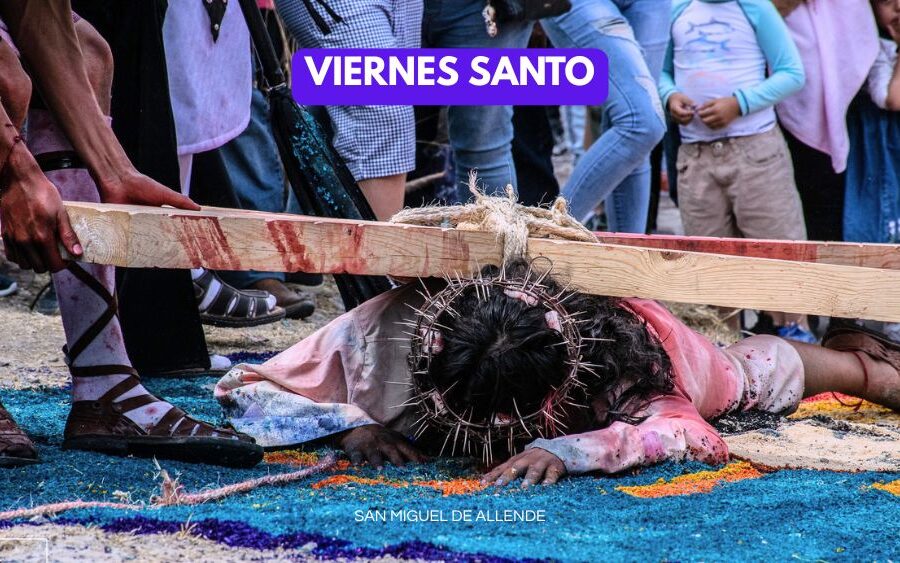 San Miguel de Allende vive el Viernes Santo entre fe, tradición… y cierres viales