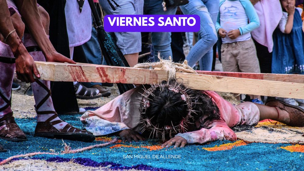 San Miguel de Allende vive el Viernes Santo entre fe, tradición… y cierres viales