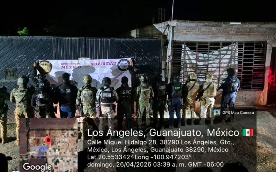 Revienta fuerzas federales y estatales guarida en Villagrán y aseguran arsenal pesado
