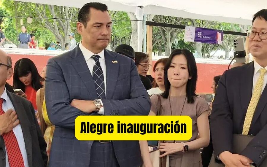 Corea llega a San Miguel de Allende… a la Feria Internacional del Libro en pleno Jardín Principal
