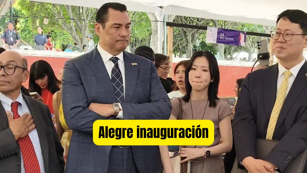Corea llega a San Miguel de Allende… a la Feria Internacional del Libro en pleno Jardín Principal