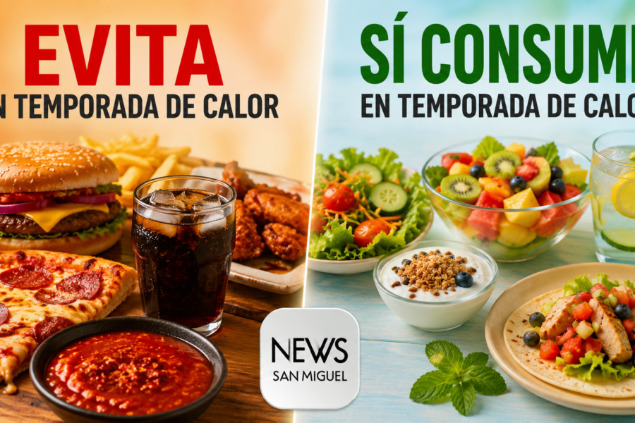 CALOR: Alimentos que debes evitar en días de altas temperaturas
