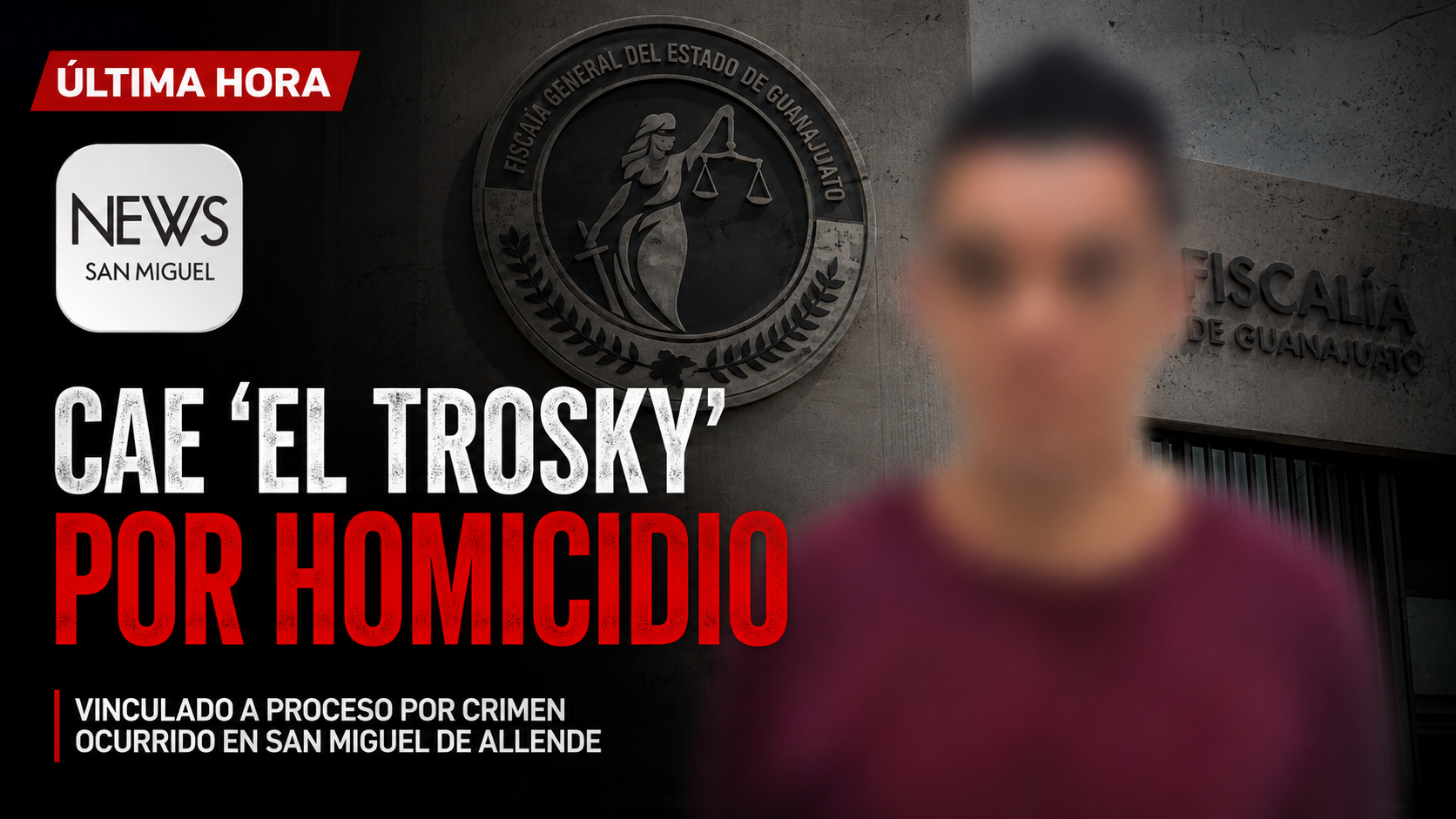 Cae “EL TROSKY” por homicidio en SMA