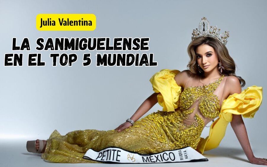 Julia, la sanmiguelense que se coló al Top 5 del concurso de belleza Miss Petit Global 2026