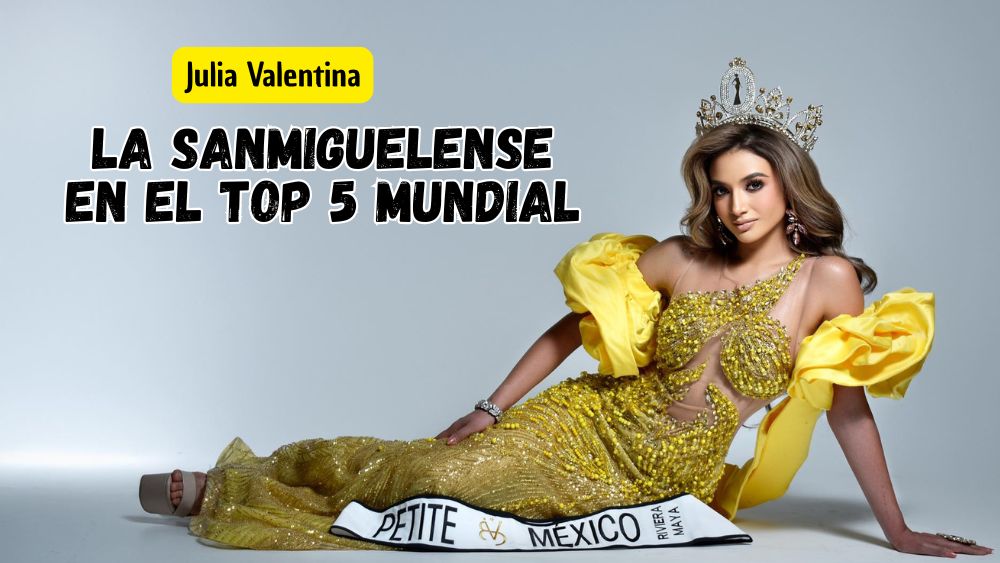 Julia, la sanmiguelense que se coló al Top 5 del concurso de belleza Miss Petit Global 2026