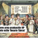 Y mientras el barco se hunde, Director de la Secu Fuego Nuevo organiza ‘cartizima’ graduación