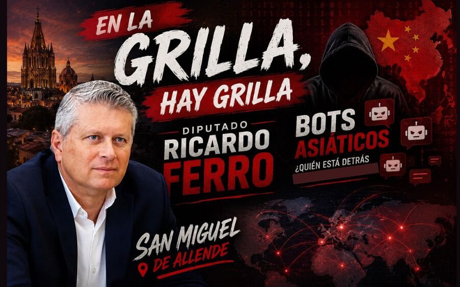 Diputado Ricardo Ferro acusa aparición de ‘bots’ asiáticos y dice que no son de él