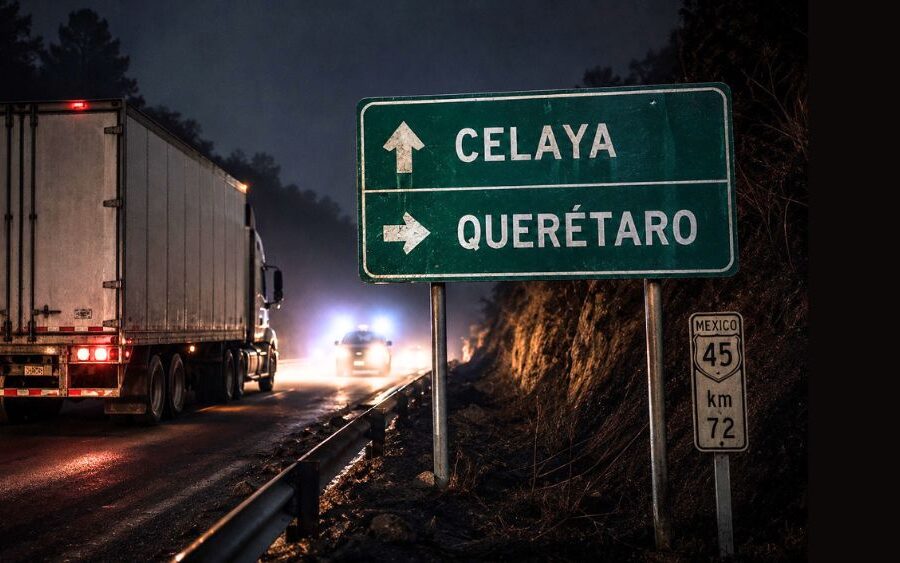 Transportistas denuncian intento de asalto armado en la Celaya-Querétaro