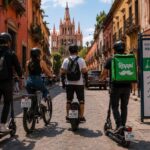 Guanajuato ya le puso ojo a los scooters, bicis eléctricas y monociclos futuristas