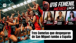 Tres cometas sanmiguelenses cruzan el océano para representar a México en España