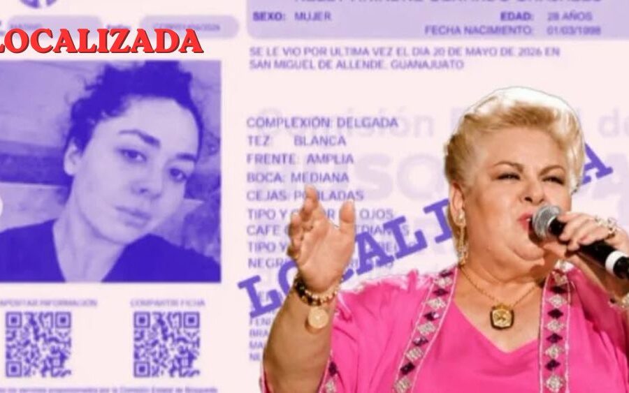 Localizan con vida a Kelly Ariadne, nieta de Paquita la del Barrio; la hallan donde se perdió: San Miguel de Allende