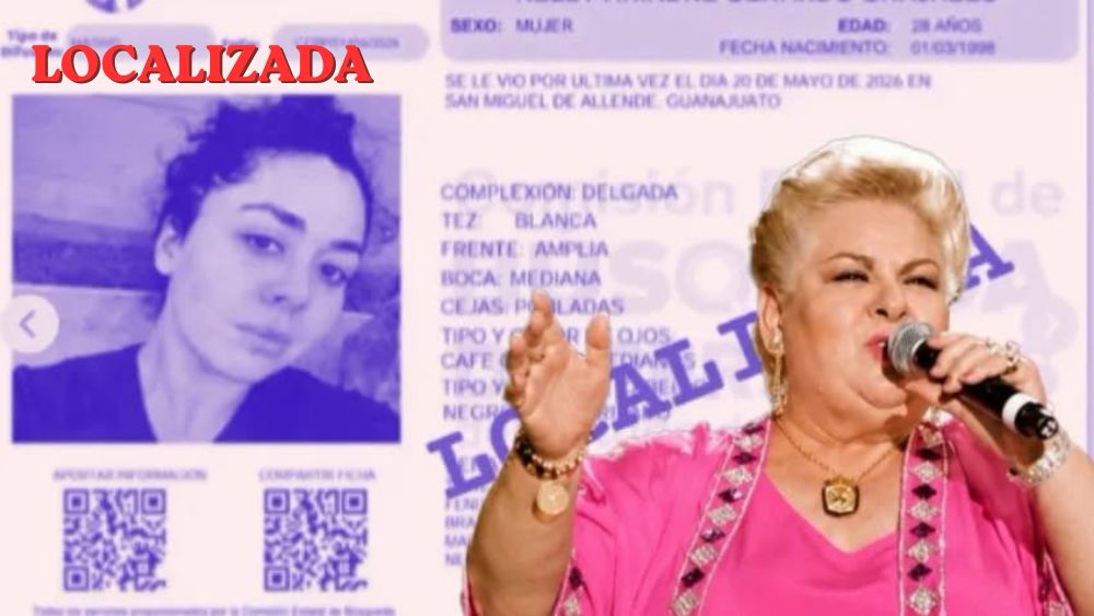 Localizan con vida a Kelly Ariadne, nieta de Paquita la del Barrio; la hallan donde se perdió: San Miguel de Allende