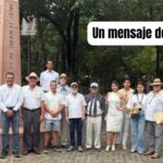 La paz habló en cinco idiomas desde el corazón de San Miguel de Allende: El Parque Juárez