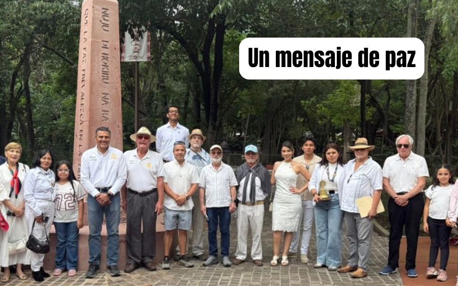 La paz habló en cinco idiomas desde el corazón de San Miguel de Allende: El Parque Juárez