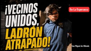 Vecinos de La Esperanza, cansados de los robos, se unen y detienen a ‘El Pelos’ de la San Rafa