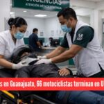 Motociclistas encabezan accidentes en Guanajuato; IMSS atiende 778 casos este 2025…. ¡Y NO PARAN!