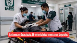 Motociclistas encabezan accidentes en Guanajuato; IMSS atiende 778 casos este 2025…. ¡Y NO PARAN!