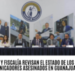 Fiscalía informa al gremio periodístico sobre los casos de periodistas asesinados en Guanajuato