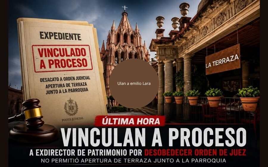 Por obedecer una orden ilegal de Trejo, vinculan a proceso al exdirector de Patrimonio de San Miguel