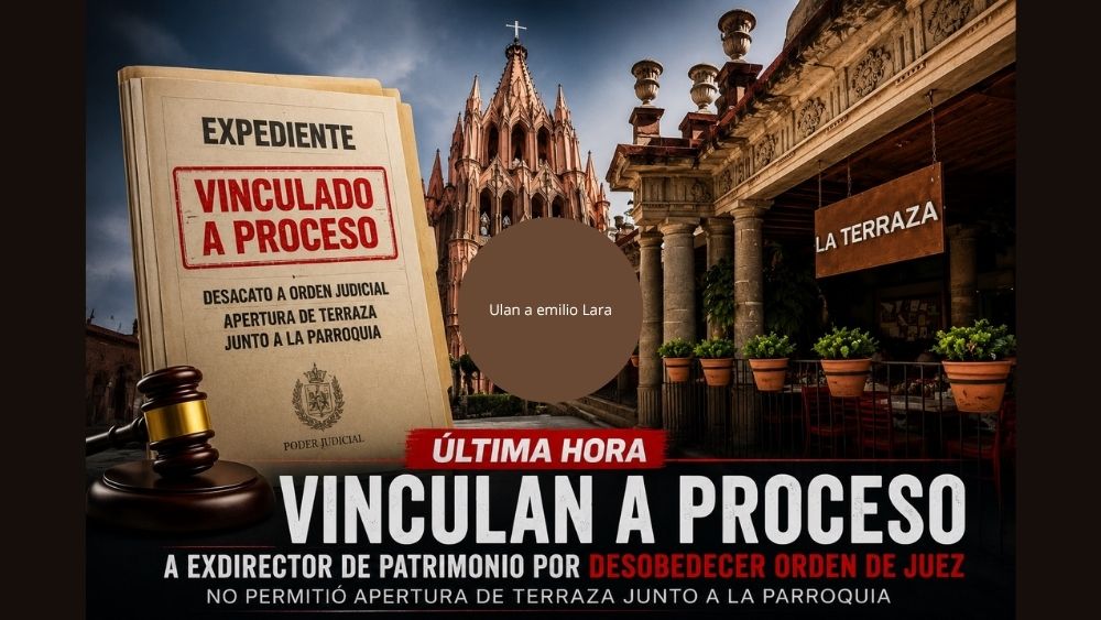 Por obedecer una orden ilegal de Trejo, vinculan a proceso al exdirector de Patrimonio de San Miguel