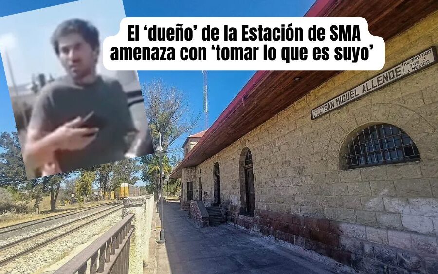Vicente Fox le puso precio a la Estación del Ferrocarril de San Miguel de Allende y desprotege a jubilados