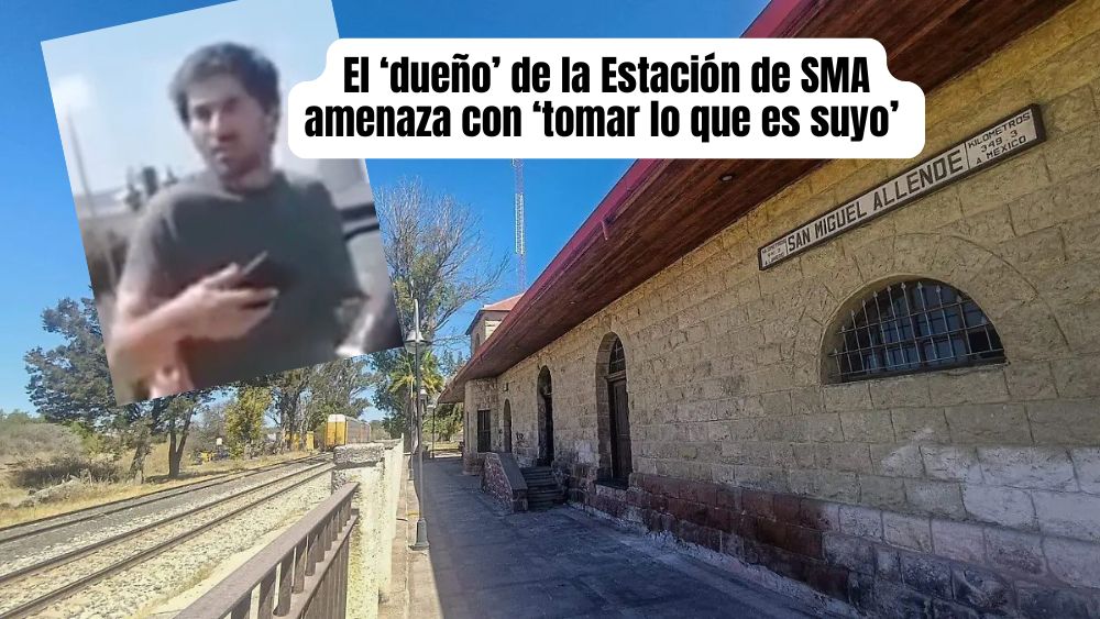 Vicente Fox le puso precio a la Estación del Ferrocarril de San Miguel de Allende y desprotege a jubilados
