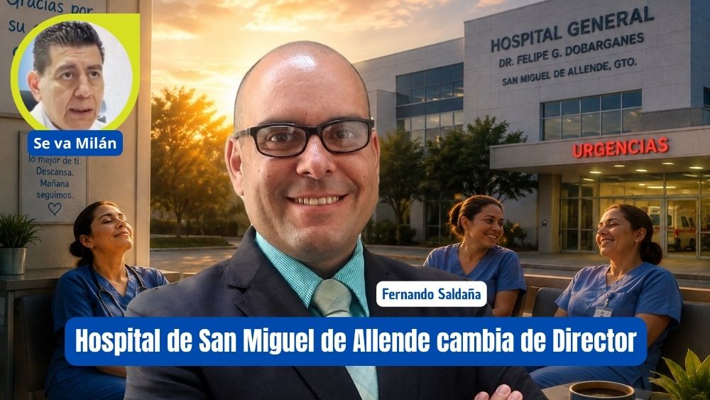 Cambios en el Hospital de SMA: Se va Martín Milán y llega Fernando Saldaña a tomar las riendas