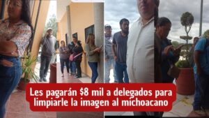 ‘Amor a billetezos’: delegados recibirán $8 mil pesos por meses para seguirle la onda a Trejo en campañas