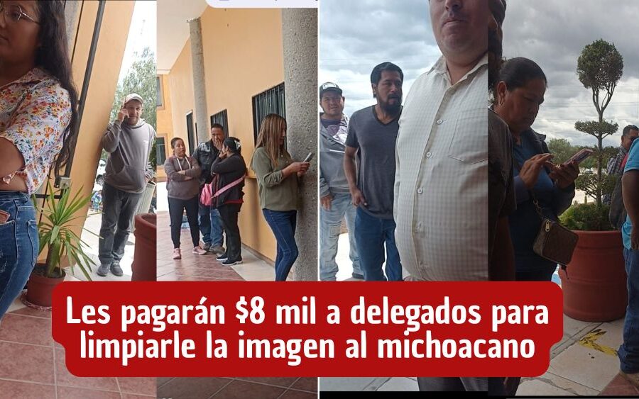 ‘Amor a billetezos’: delegados recibirán $8 mil pesos por meses para seguirle la onda a Trejo en campañas