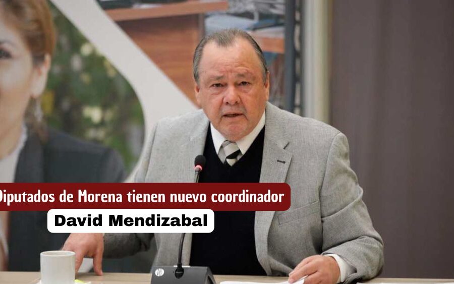 David Martínez vuelve a tomar el volante de Morena en el Congreso; Ferro entrega la coordinación