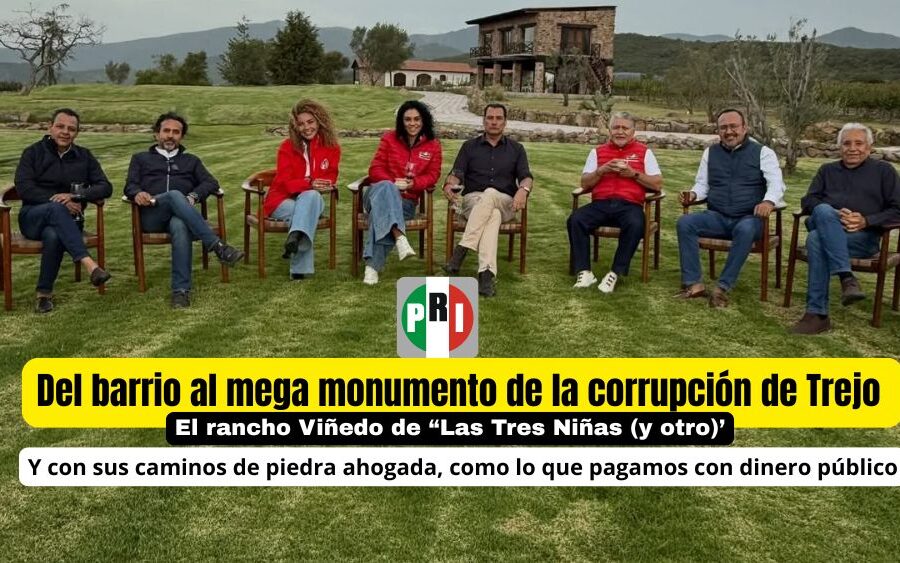 Con los suplentes de los invitados de “lujo” y una casa a la que nadie entró, el michoacano Trejo inauguró por fin, la oficina del PRI